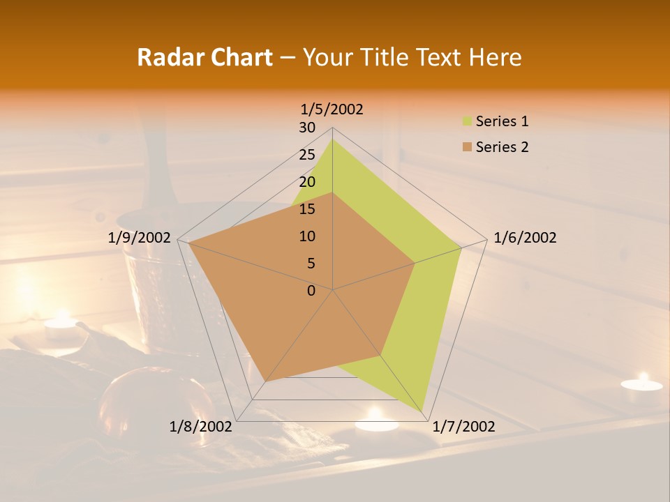 Cosmetics Spa Bench PowerPoint Template