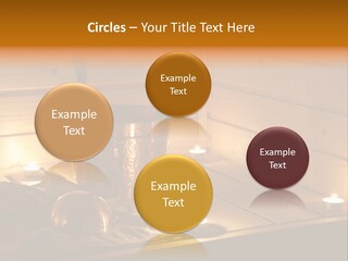 Cosmetics Spa Bench PowerPoint Template