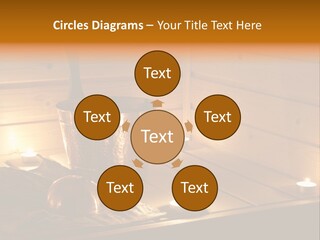 Cosmetics Spa Bench PowerPoint Template