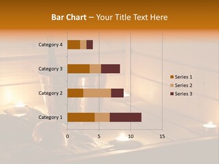 Cosmetics Spa Bench PowerPoint Template