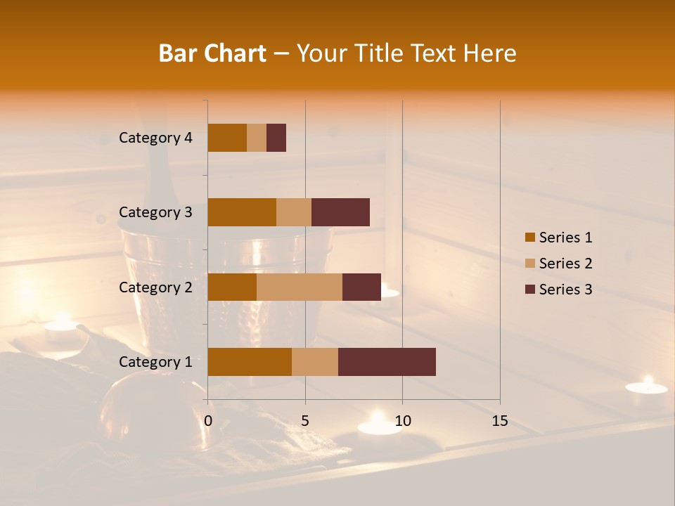 Cosmetics Spa Bench PowerPoint Template