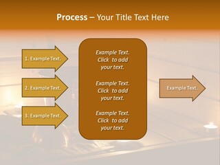 Cosmetics Spa Bench PowerPoint Template