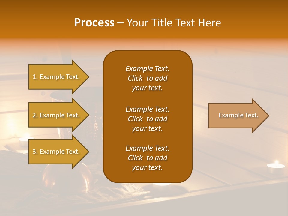 Cosmetics Spa Bench PowerPoint Template