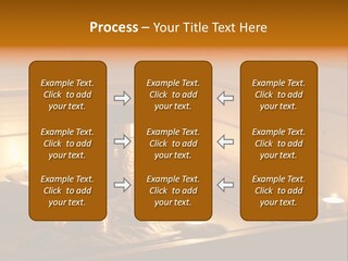 Cosmetics Spa Bench PowerPoint Template