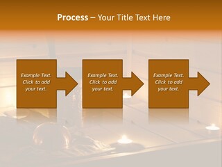 Cosmetics Spa Bench PowerPoint Template