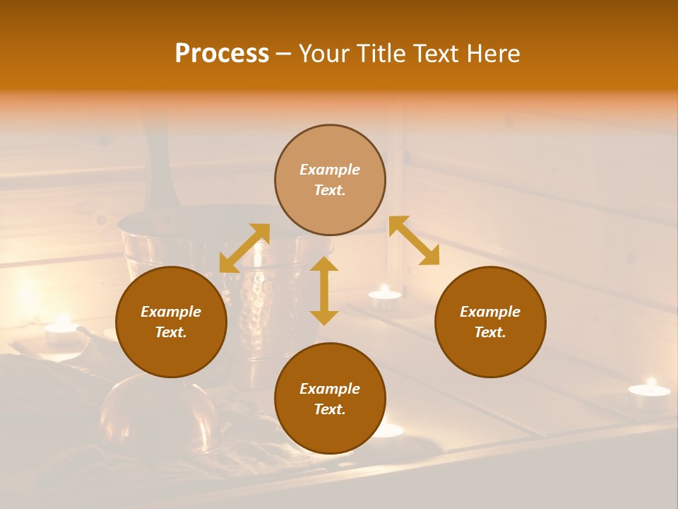 Cosmetics Spa Bench PowerPoint Template