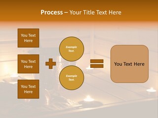 Cosmetics Spa Bench PowerPoint Template