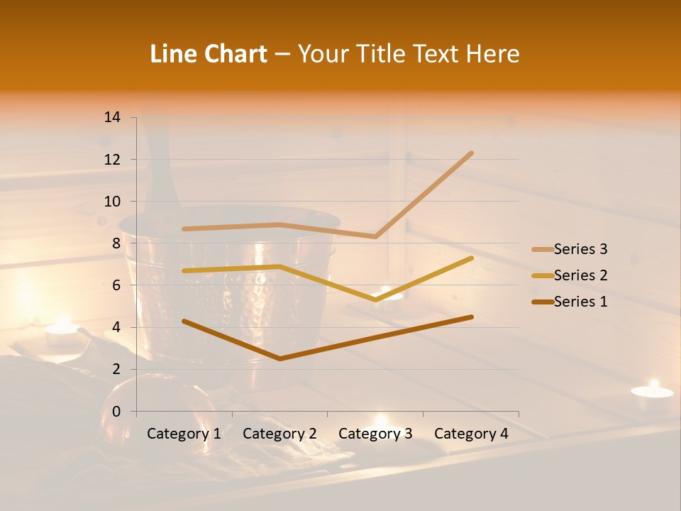 Cosmetics Spa Bench PowerPoint Template