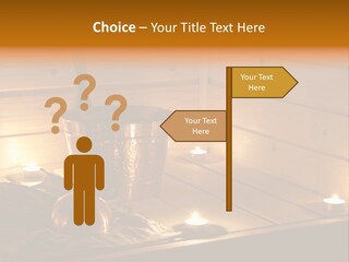 Cosmetics Spa Bench PowerPoint Template