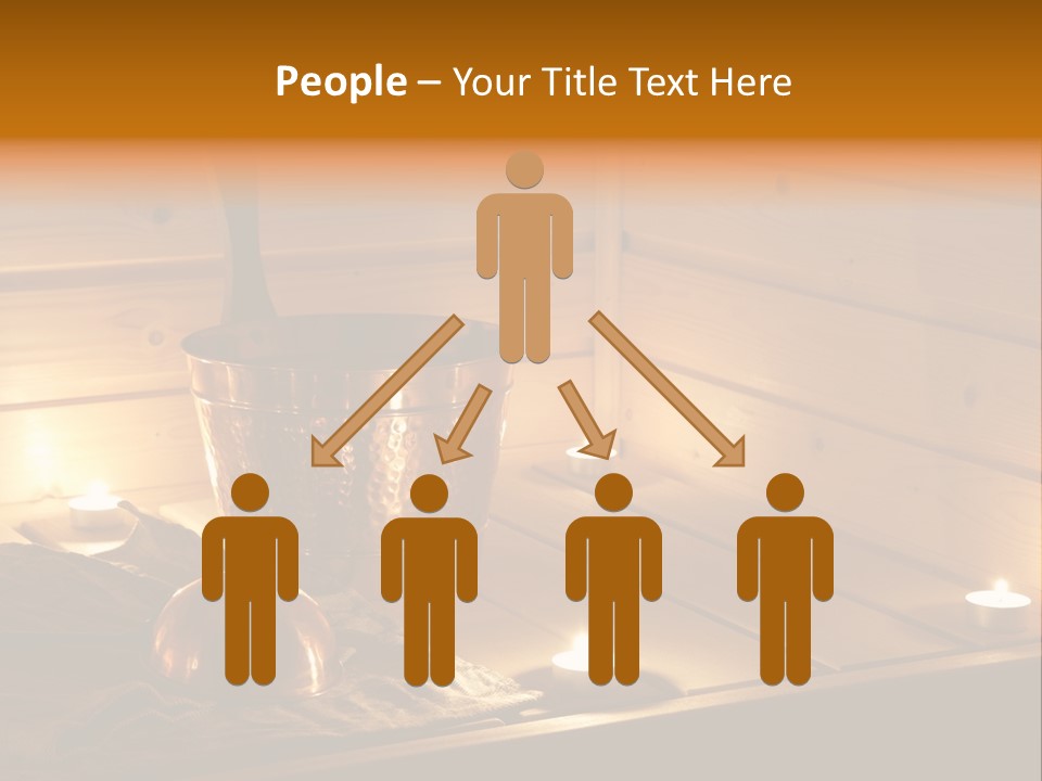 Cosmetics Spa Bench PowerPoint Template