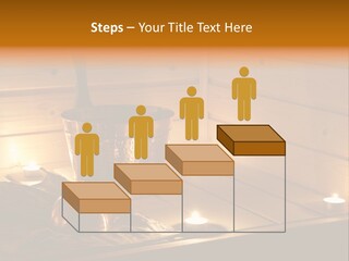 Cosmetics Spa Bench PowerPoint Template