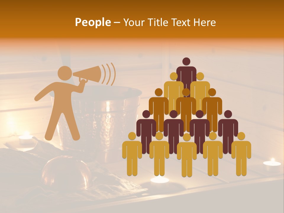 Cosmetics Spa Bench PowerPoint Template