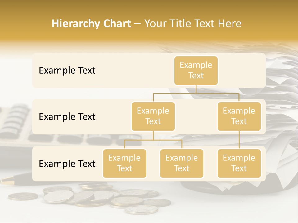 Calculator Document Circulation PowerPoint Template