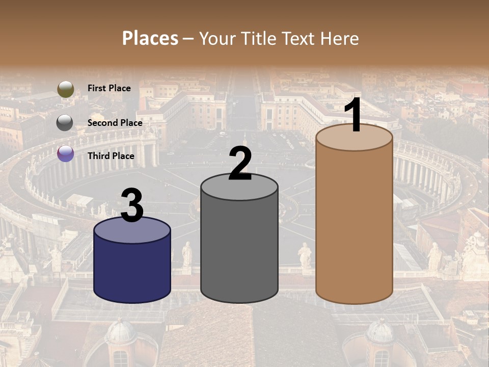 Circle Sight Monastery PowerPoint Template