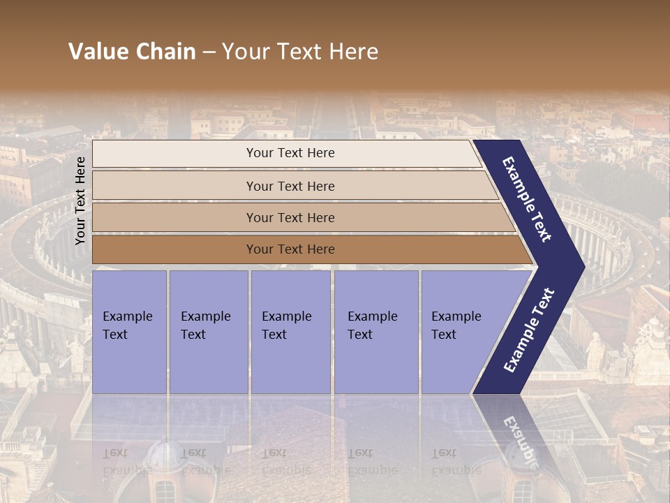 Circle Sight Monastery PowerPoint Template