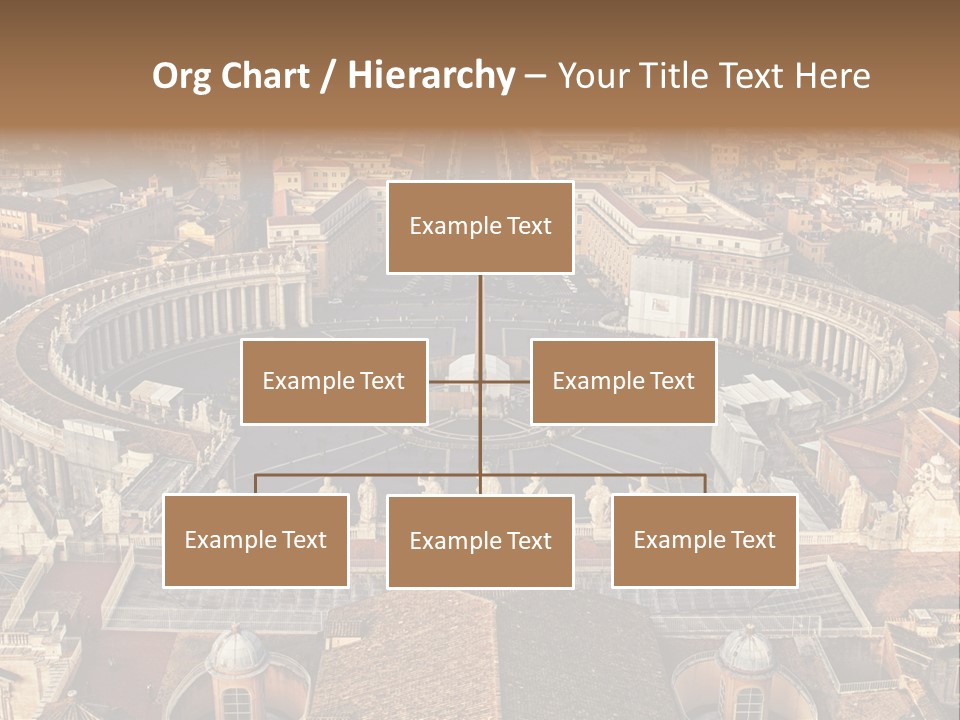 Circle Sight Monastery PowerPoint Template