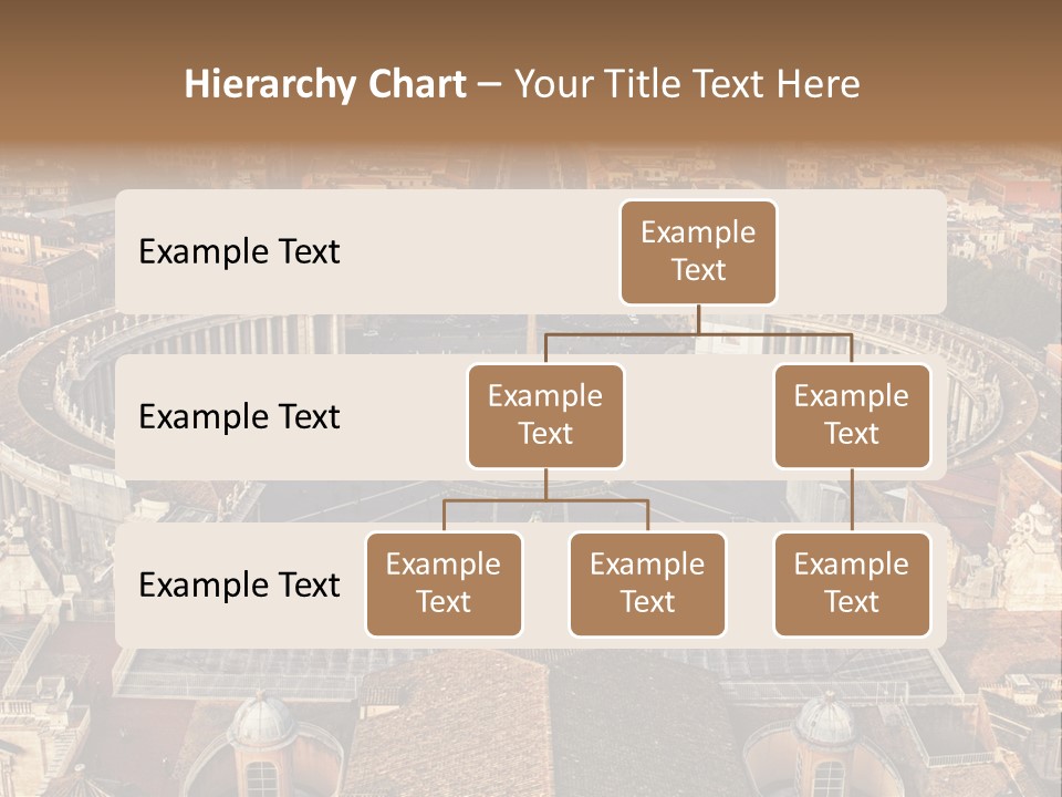 Circle Sight Monastery PowerPoint Template