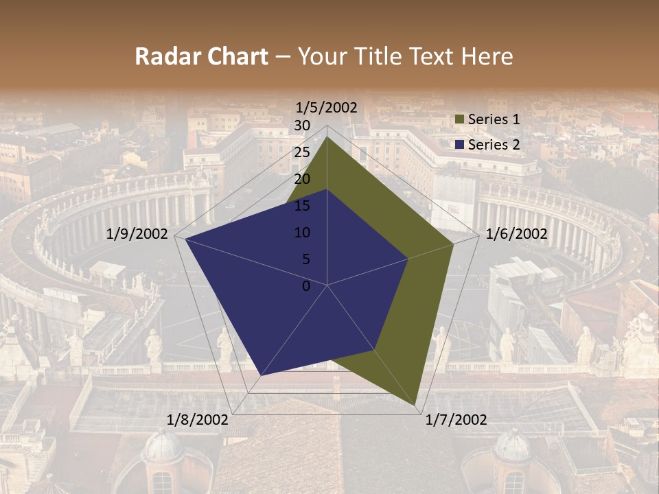 Circle Sight Monastery PowerPoint Template