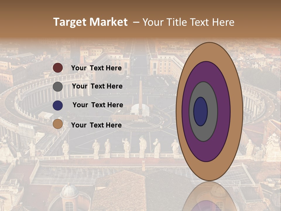 Circle Sight Monastery PowerPoint Template