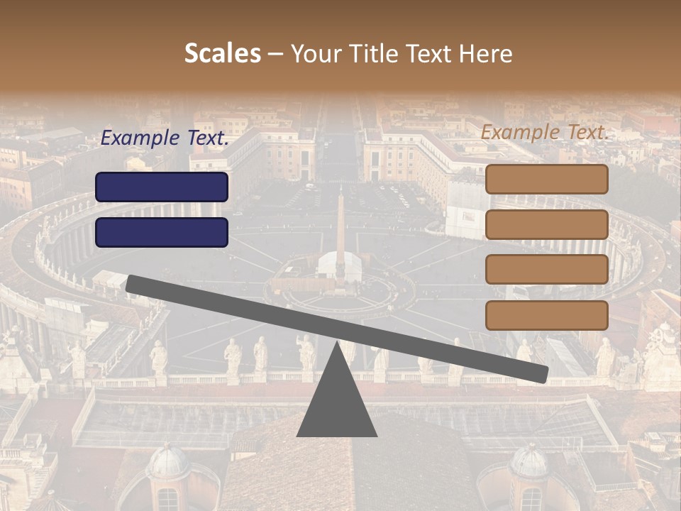 Circle Sight Monastery PowerPoint Template