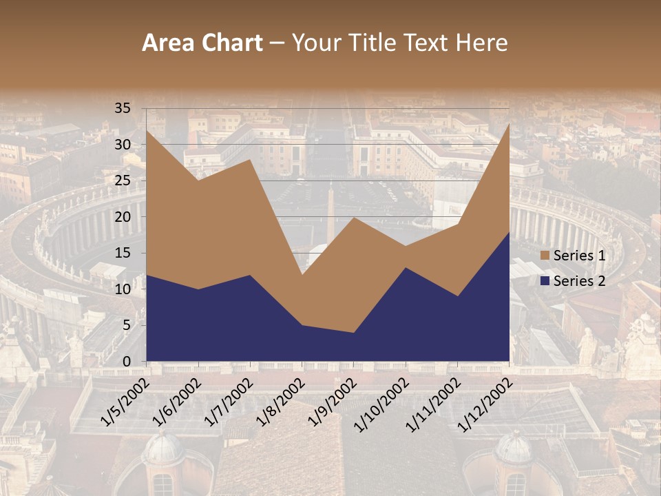 Circle Sight Monastery PowerPoint Template
