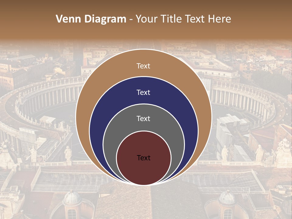 Circle Sight Monastery PowerPoint Template