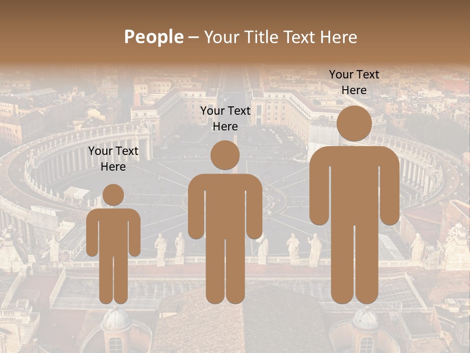 Circle Sight Monastery PowerPoint Template