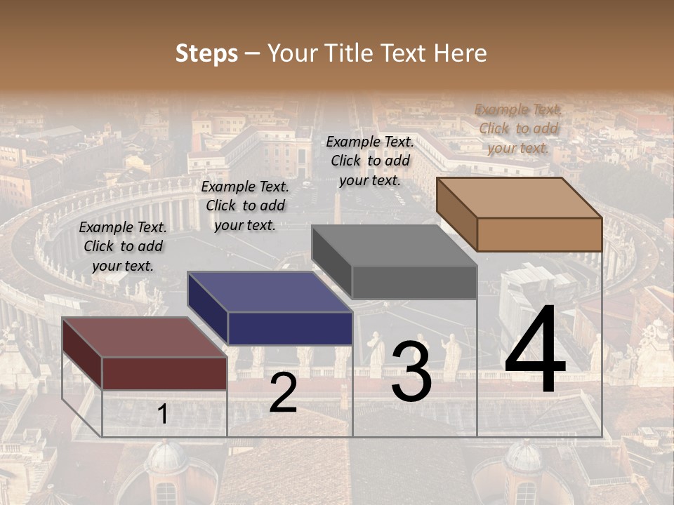 Circle Sight Monastery PowerPoint Template