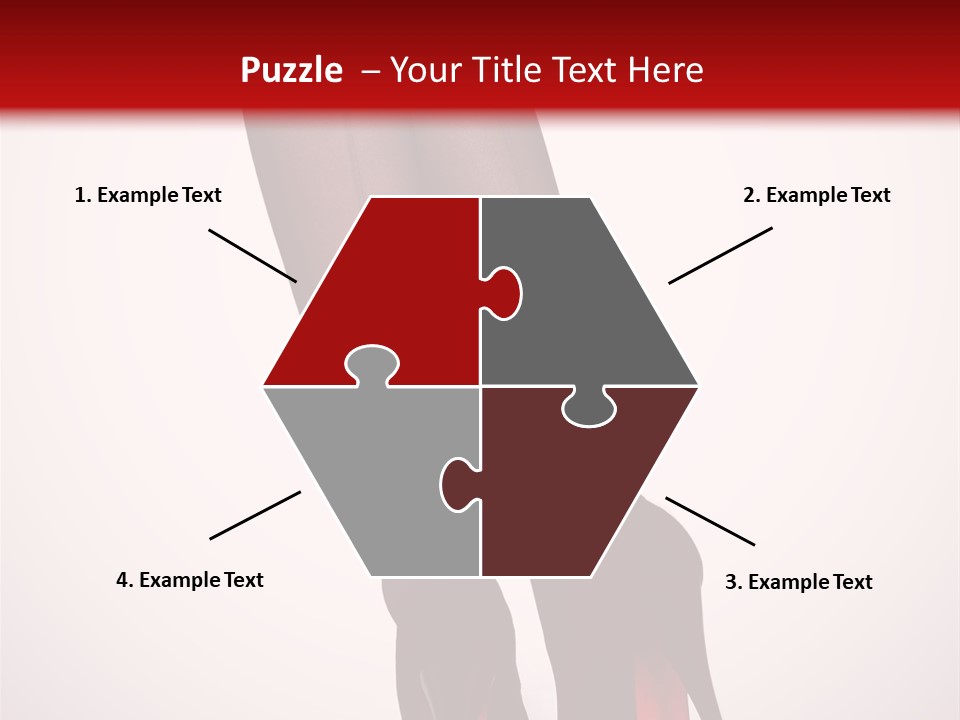 Long Style Pantyhose PowerPoint Template