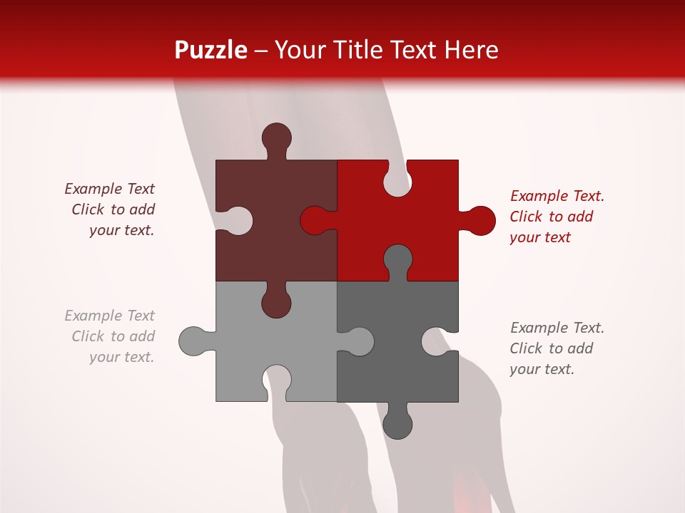 Long Style Pantyhose PowerPoint Template