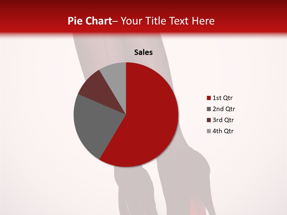 Long Style Pantyhose PowerPoint Template