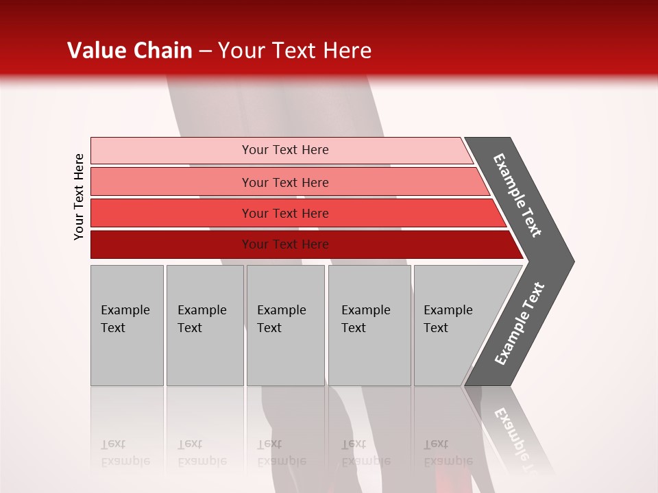 Long Style Pantyhose PowerPoint Template