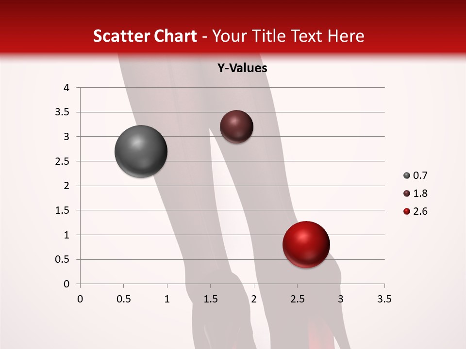 Long Style Pantyhose PowerPoint Template