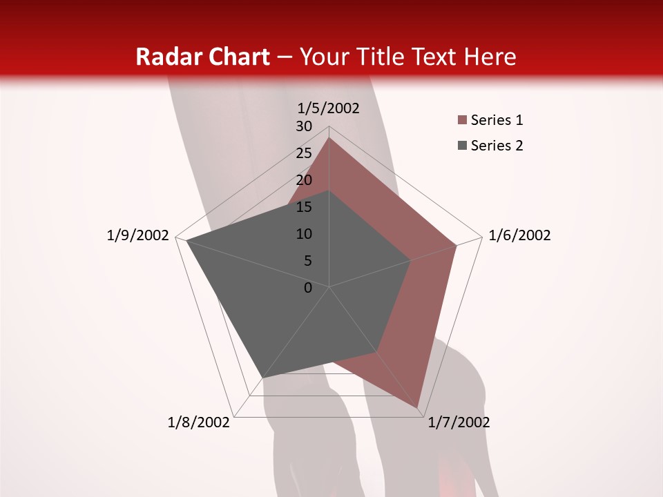 Long Style Pantyhose PowerPoint Template