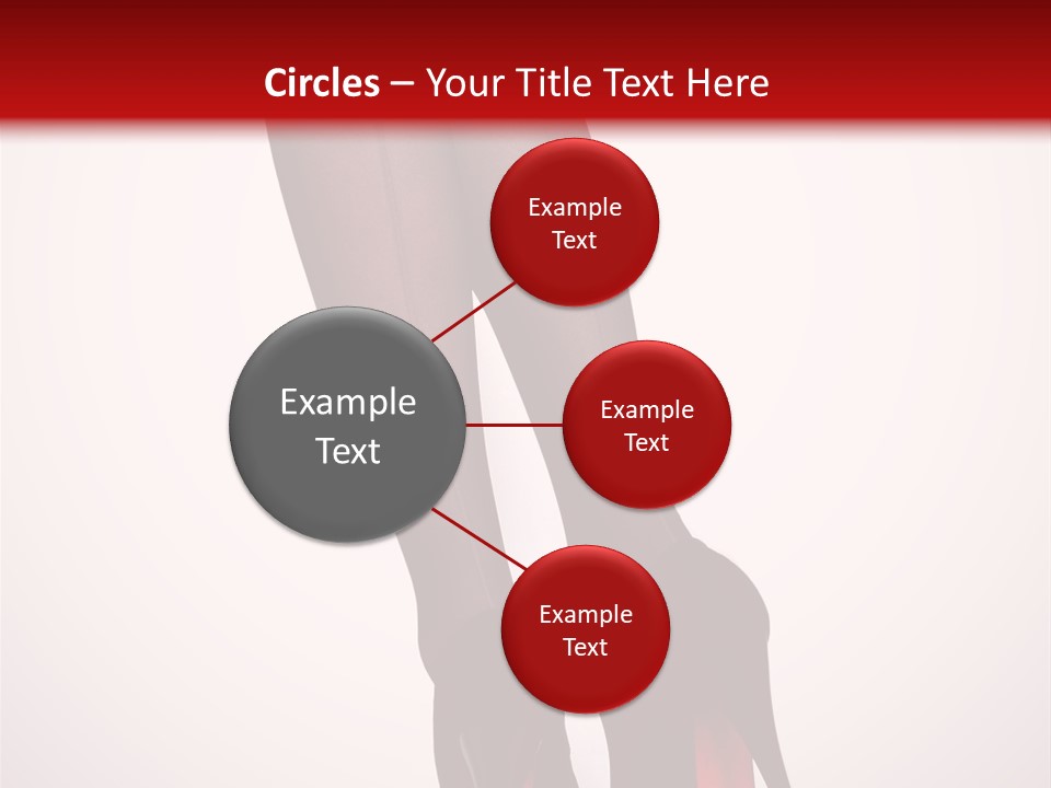 Long Style Pantyhose PowerPoint Template