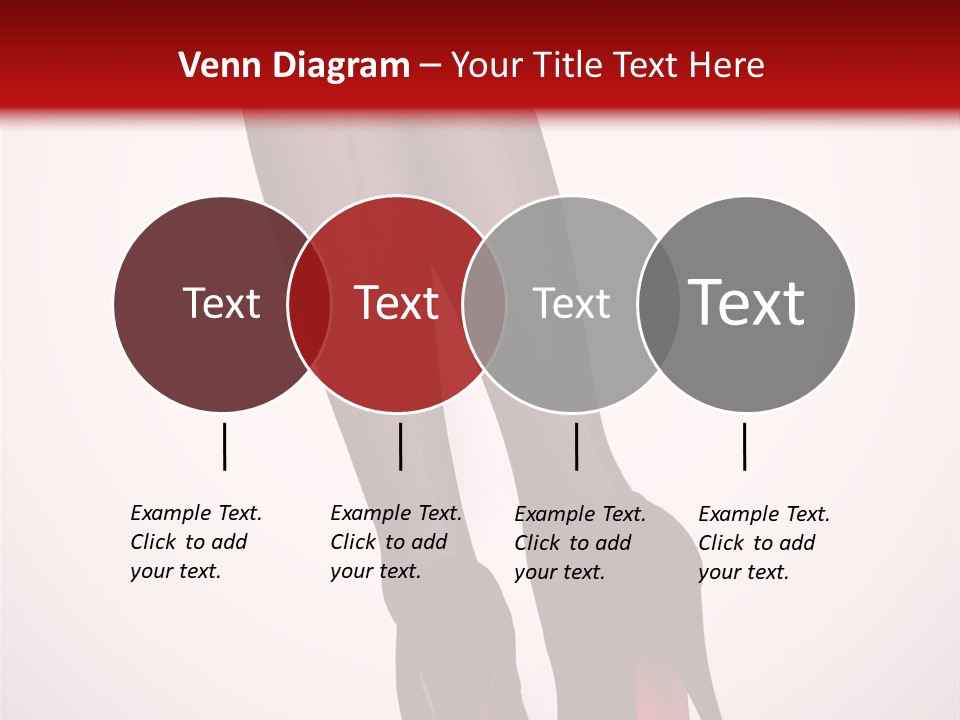 Long Style Pantyhose PowerPoint Template