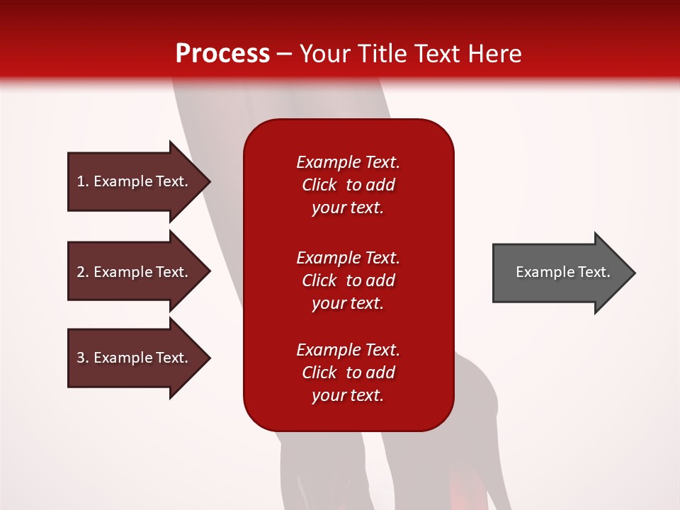 Long Style Pantyhose PowerPoint Template
