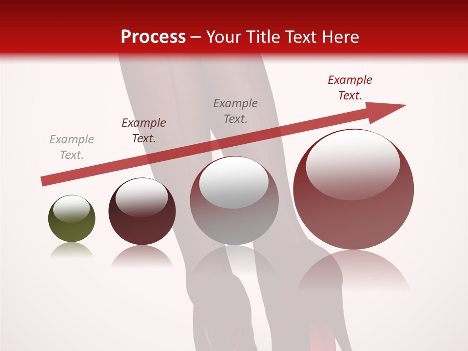 Long Style Pantyhose PowerPoint Template