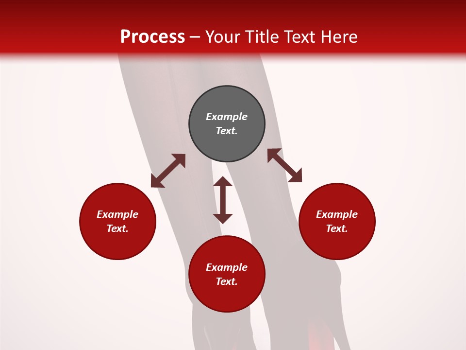 Long Style Pantyhose PowerPoint Template