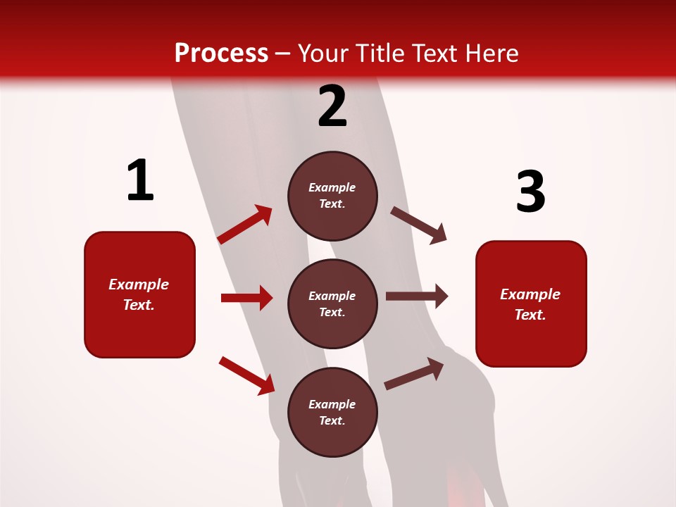 Long Style Pantyhose PowerPoint Template