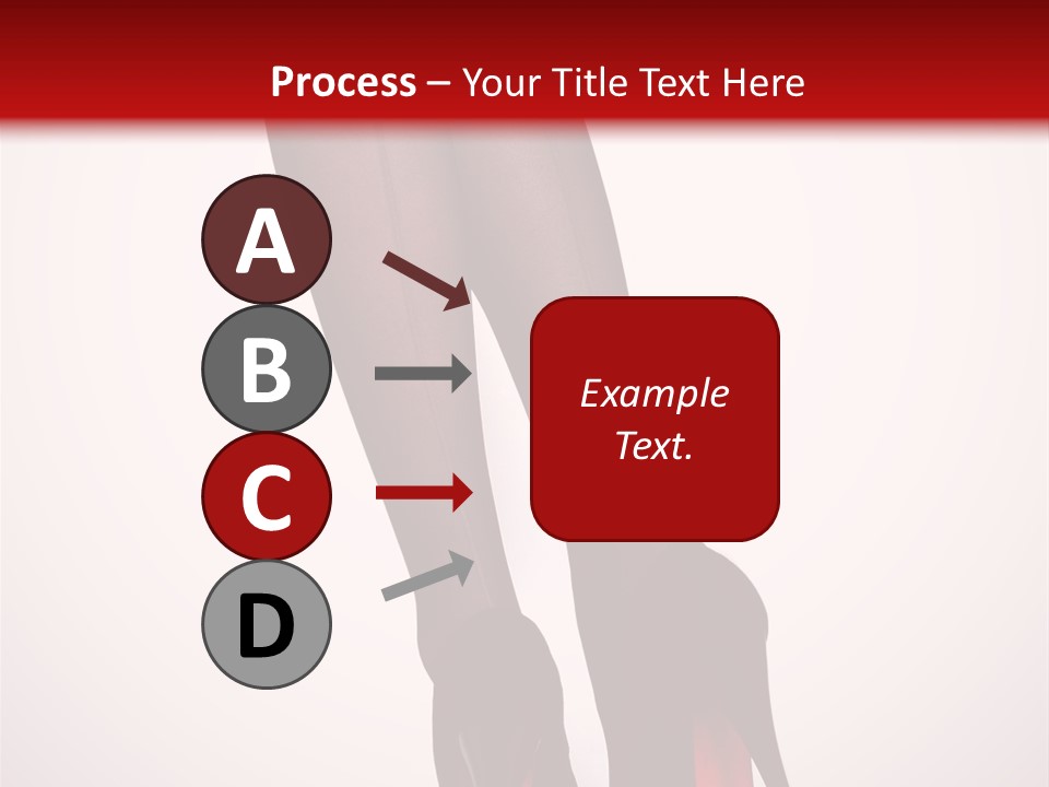 Long Style Pantyhose PowerPoint Template
