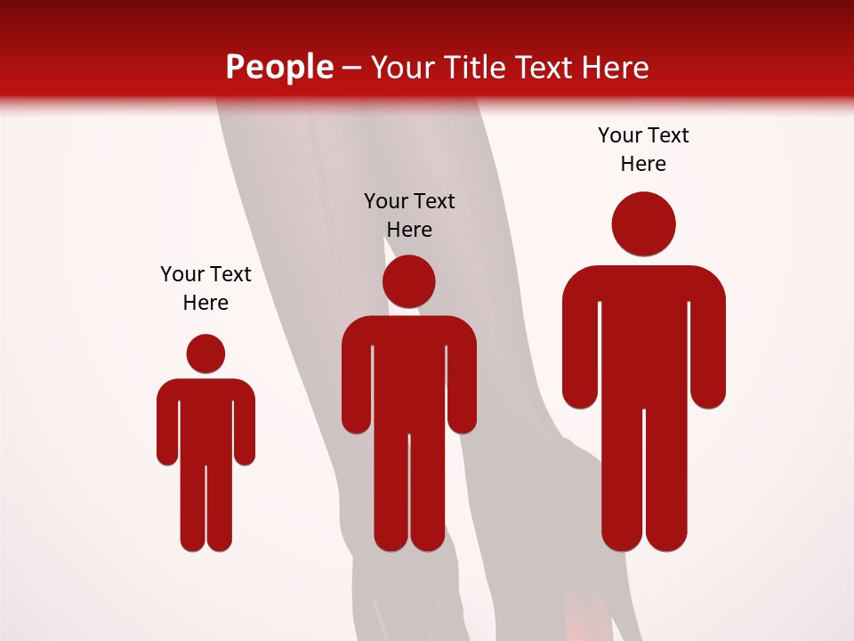 Long Style Pantyhose PowerPoint Template