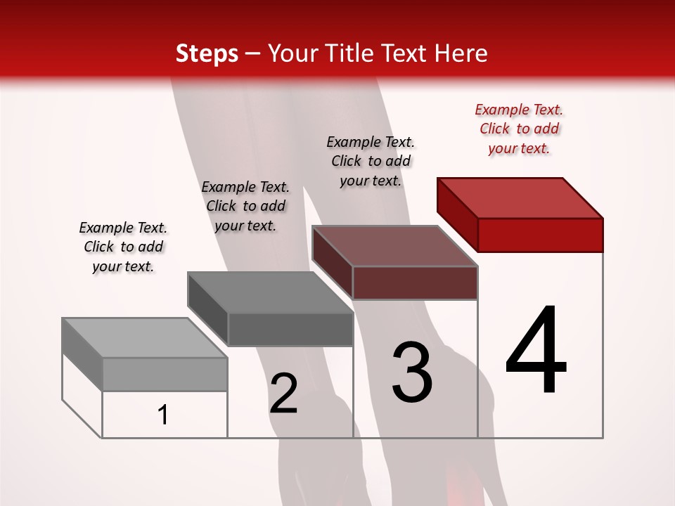 Long Style Pantyhose PowerPoint Template