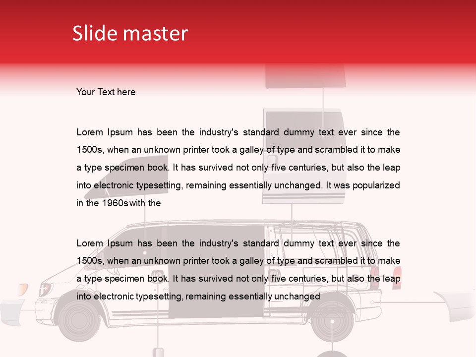 White Carry Abstract PowerPoint Template