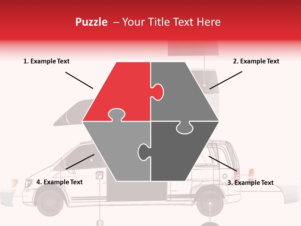 White Carry Abstract PowerPoint Template