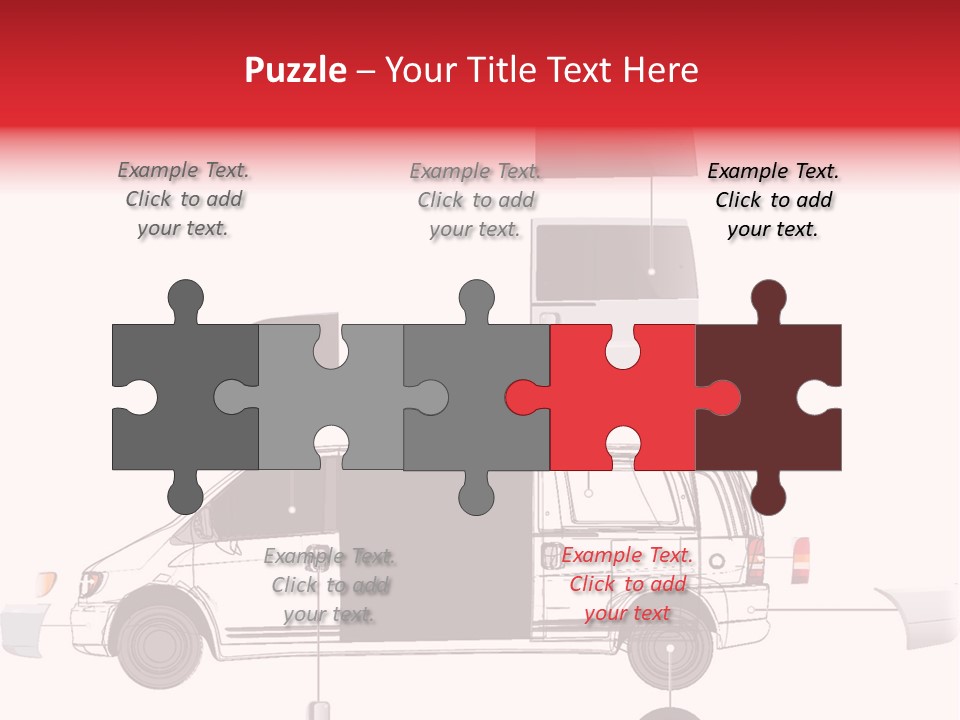 White Carry Abstract PowerPoint Template