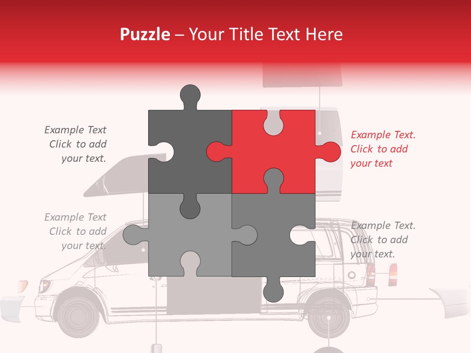 White Carry Abstract PowerPoint Template