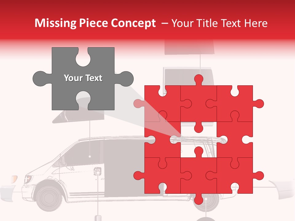 White Carry Abstract PowerPoint Template