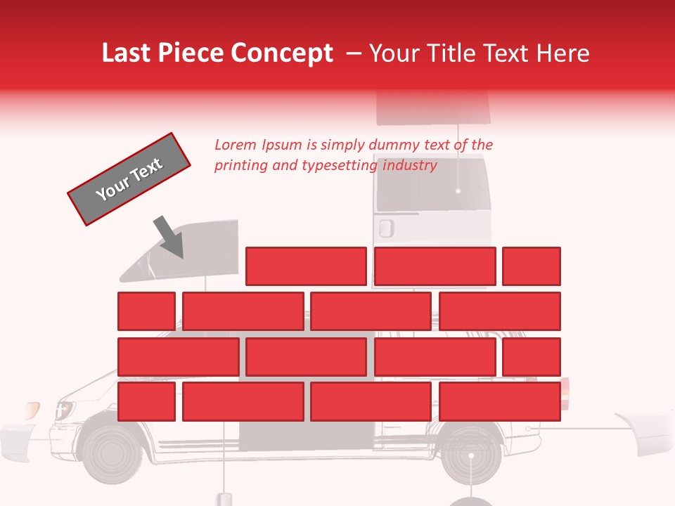 White Carry Abstract PowerPoint Template