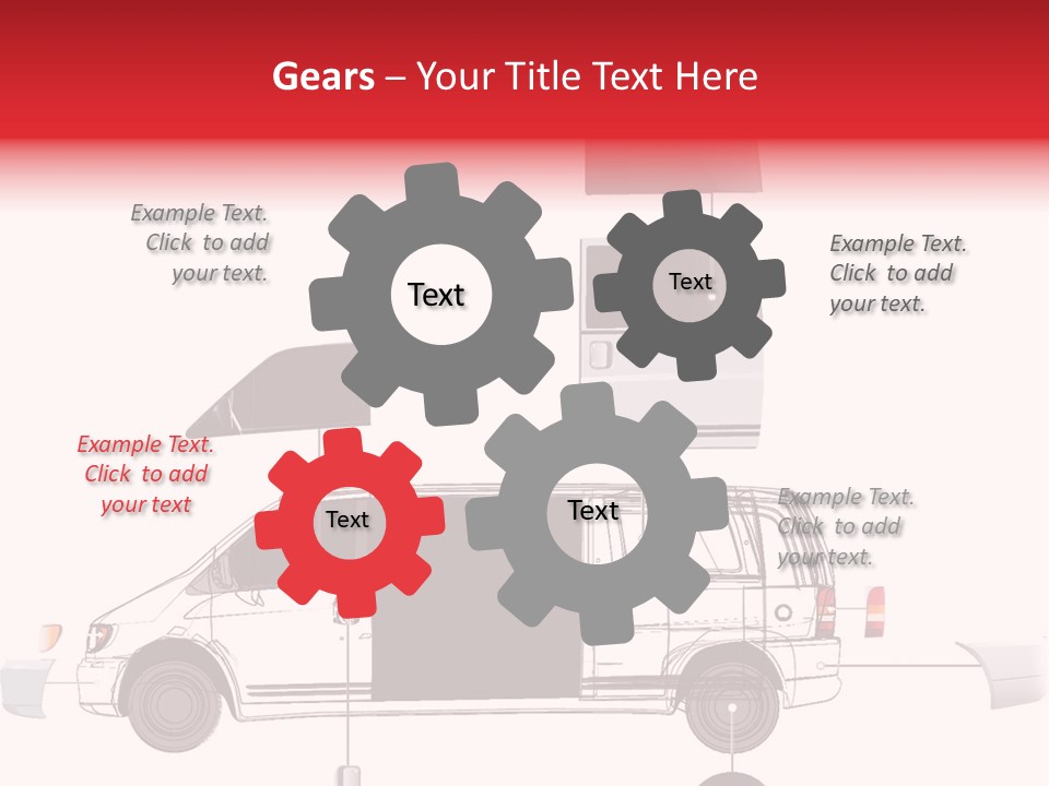 White Carry Abstract PowerPoint Template